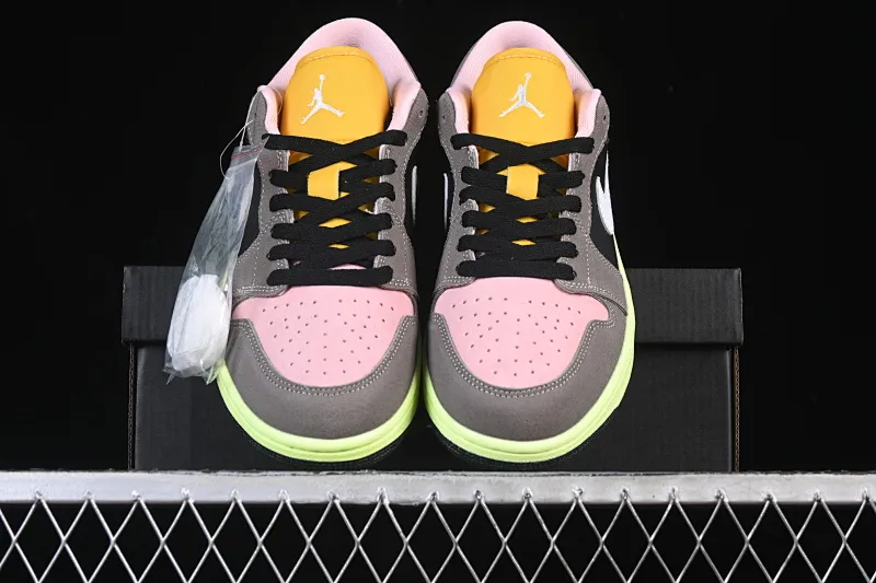 All categories Air Jordan Jordan series basketball shoes Air Jordan 1 Low Air Jordan 1 Low "Tokyo Bio Hack" AJ1 Joe 1 palette low-top cultural and casual sneakers HQ2010-005